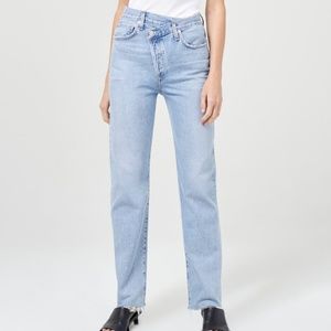 Agolde - Criss Cross Straight Jean